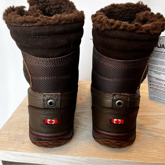 New with Tags!!! Pajar Brown Waterproof Men’s Winter Boots- Size 8 main image 6